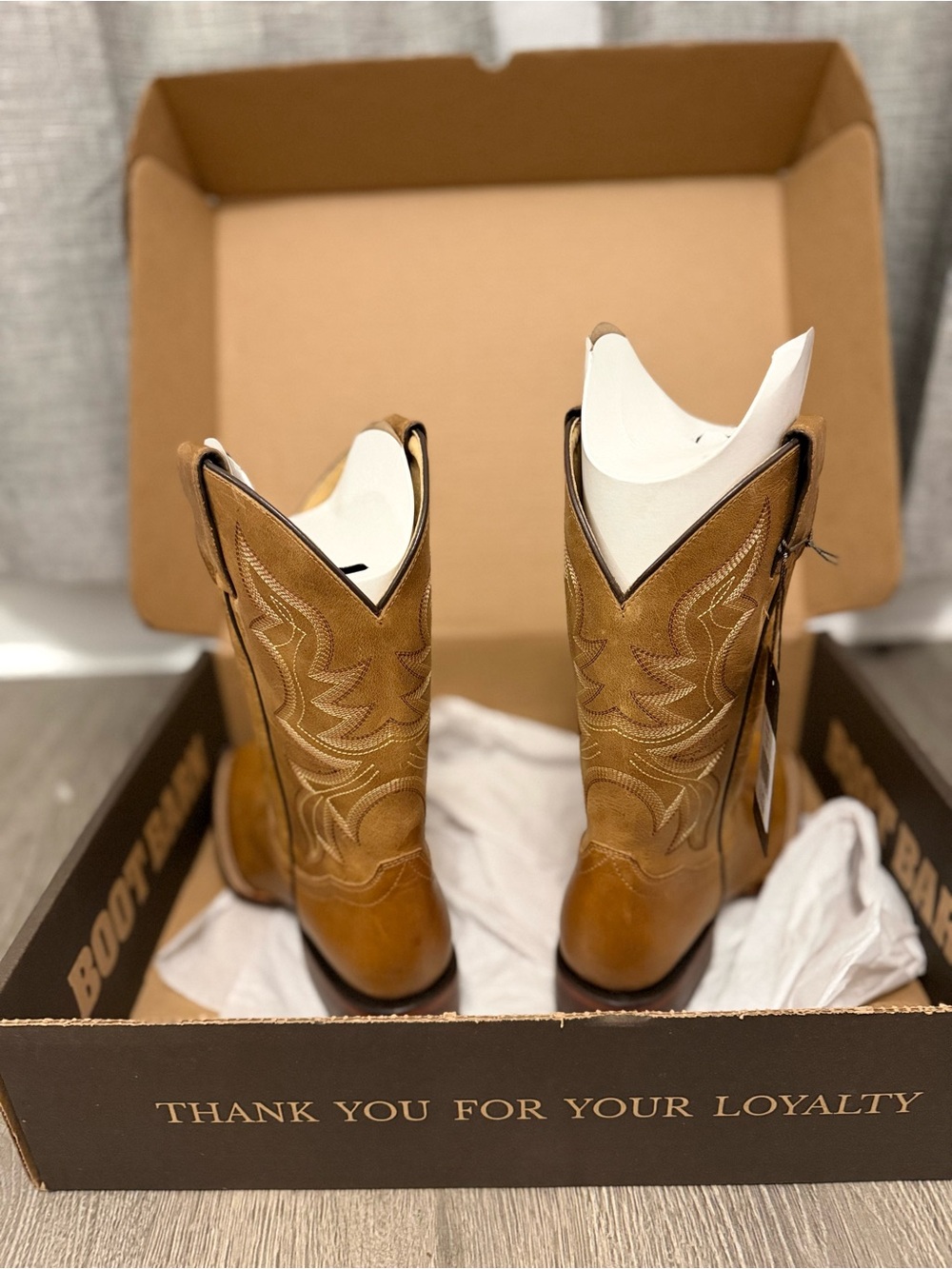 Cowgirl boots Brown/Cream - Picture 5 of 7